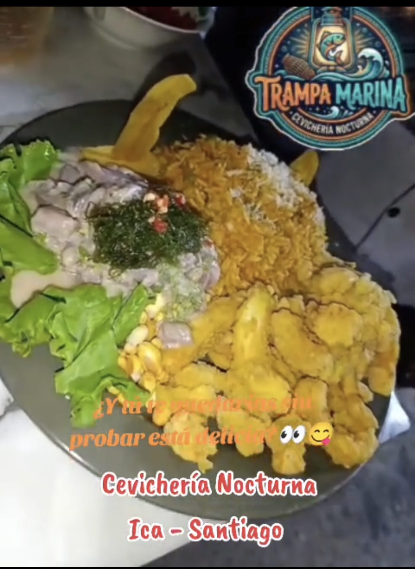 Plato de ceviche